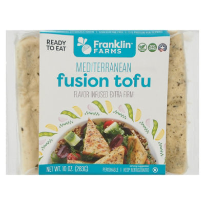 Franklin Farms Tofu Mediterranean Fusion - 10 OZ - Image 3