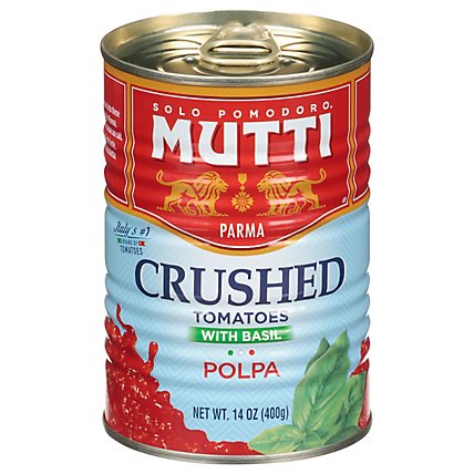 Mutti Tomato Chopped With Basil - 14 OZ - Image 3