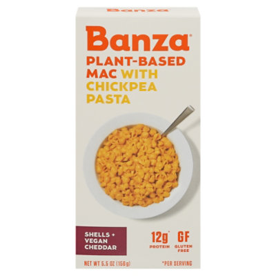 Banza Shells Mac N Cheese Chddr - 5.5 OZ - Image 3