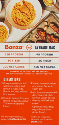 Banza Shells Mac N Cheese Chddr - 5.5 OZ - Image 6