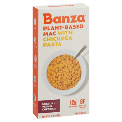 Banza Shells Mac N Cheese Chddr - 5.5 OZ - Image 1