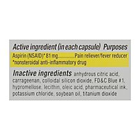 Vazalore 81 Mg Liquid-filled Aspirin Capsules Bottle Each - 30 CT - Image 4