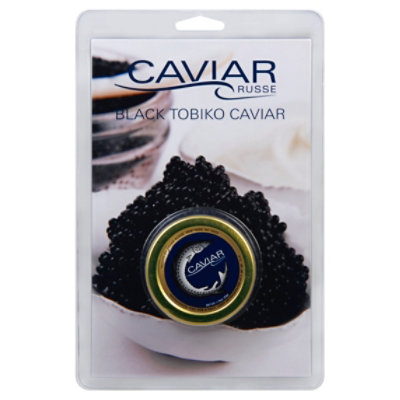 Caviar Russe Caviar Black Tobiko - 1.75 OZ