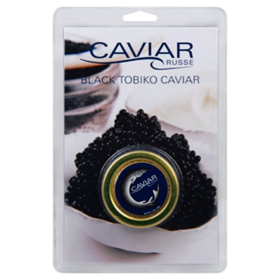 Caviar Russe Caviar Black Tobiko 1 75 OZ Randalls   970113816 ECOM