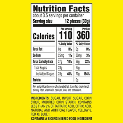 SOUR PATCH KIDS Zombie Orange & Purple Soft & Chewy Halloween Candy - 3.5 Oz - Image 4