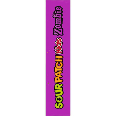 SOUR PATCH KIDS Zombie Orange & Purple Soft & Chewy Halloween Candy - 3.5 Oz - Image 3