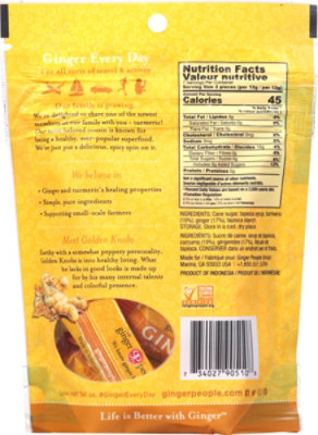 Ginger People Ginger Chew Spicy Turmeric - 3 OZ - Image 6