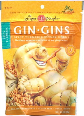 Ginger People Ginger Chew Spicy Turmeric - 3 OZ - Image 2