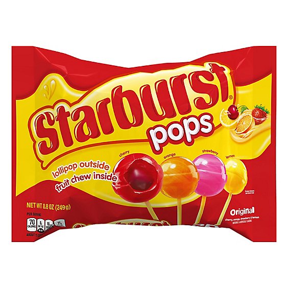 Starburst Pops Original - 8.8 Oz