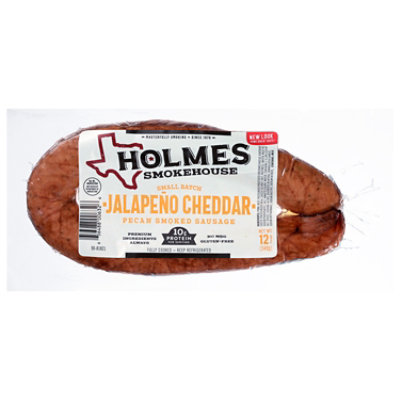Holmes Pork & Beef Jlpno Chse Sausage Ring - 12 OZ - Image 1