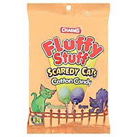 Fluffy Stuff Scaredy Cats Cotton Candy - 2.1OZ - Image 1