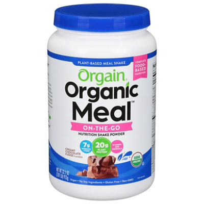 Orgain Meal Protein Pwdr Choc - 2.01 LB