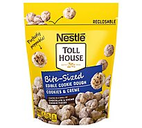 Nestle Toll House Bite-Sized Cookies and Crème Edible Cookie Dough - 8 Oz