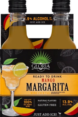 Rancho La Gloria Mango 187ml 4pk Wine - 748 ML - Image 4