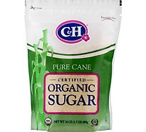 C&h Organic Raw Cane Sugar - 24 OZ