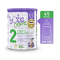 Bubs Australian Organic Infant Formula Stage 2 Grass Fed Milk Based Powder - 28.2 Oz - Image 2