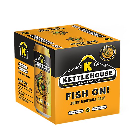 Kettlehouse Fish On Can 4/16c - 4-16 FZ