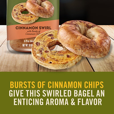 Panera Bread Cinnamon Swirl Bagels - 18 OZ - Image 3