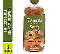 Panera Bread Cinnamon Swirl Bagels - 18 OZ