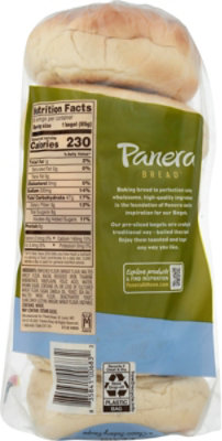 Panera Bread Plain Bagels - 18 OZ - Image 9