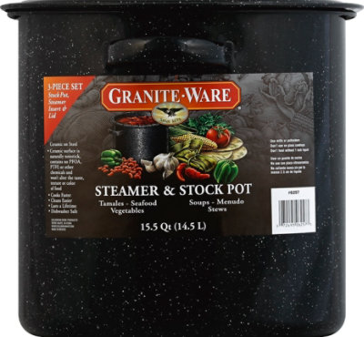 Cinsa 15qt Tamale Pot W Steamer - EA - Image 2