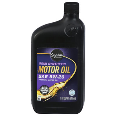 Signature SELECT Motor Oil Semi Synthetic Sae 5w-20 - 1 QT - Image 3