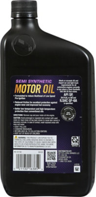 Signature SELECT Motor Oil Semi Synthetic Sae 5w-20 - 1 QT - Image 4