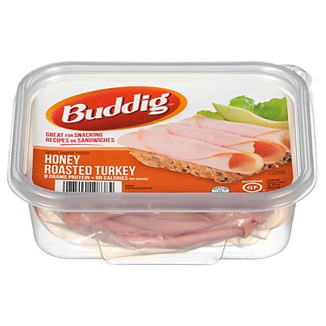 Buddig Turkey Honey Roasted Sliced Tub - 9 OZ