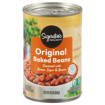 Signature SELECT Baked Beans Original - 15 OZ