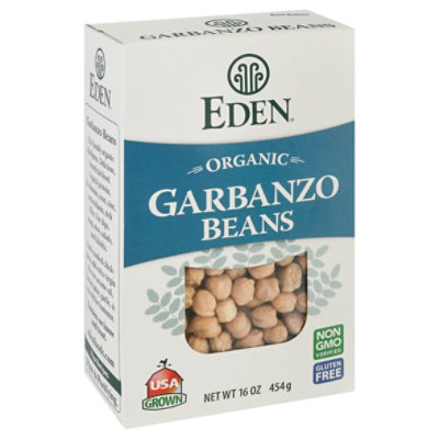 Eden Organic Dry Garbanzo Beans 16 Oz Safeway