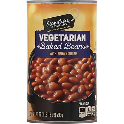 Signature Select Baked Beans Vegetarian - 28 OZ - Image 2