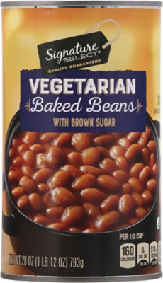 Signature SELECT Baked Beans Vegetarian - 28 OZ - Image 2