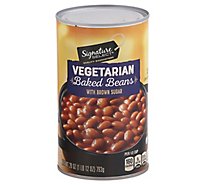Signature Select Baked Beans Vegetarian - 28 OZ