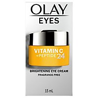 Olay Vitamin C + Peptide 24 Fragrance Free Eye Cream - 0.5 Oz - Image 3