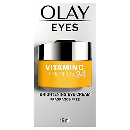 Olay Vitamin C + Peptide 24 Fragrance Free Eye Cream - 0.5 Oz - Image 2