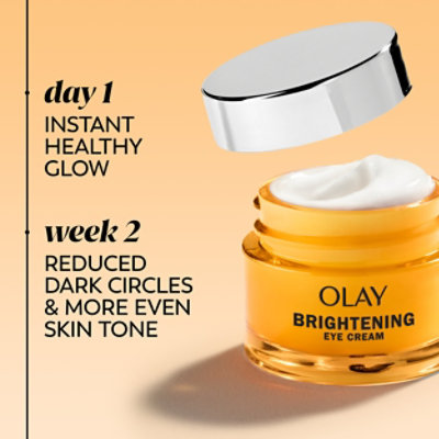 Olay Vitamin C + Peptide 24 Fragrance Free Eye Cream - 0.5 Oz - Image 3