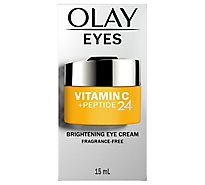 Olay Vitamin C + Peptide 24 Fragrance Free Eye Cream - 0.5 Oz