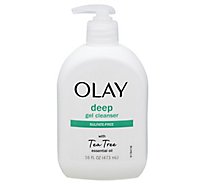 Olay Deep Gel Cleanser Tea Tree - 16 FZ