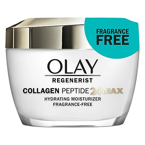 Olay Regenerist Collagen Peptide 24 MAX Fragrance Free Face Moisturizer - 1.7 Oz