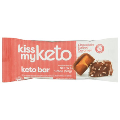 Kiss My Keto Bar Keto White Sltd Carml - 1.76 OZ