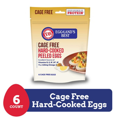 Eggland's Best Cage Free Hard Cooked Eggs - 6 Count - Image 2