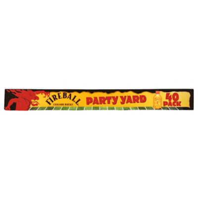 Fireball Party Yard Pack Cinnamon Whisky 66 Proof - 40-50 Ml - Image 1