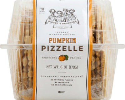 Pizzelle Pumpkin Biscotti Brothers - 6 OZ - Image 2