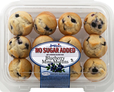 Ann Maries Sugar Free Blueberry Mini Muffins - 10 Oz - Image 2