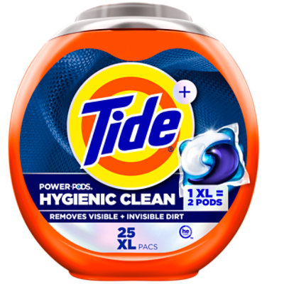 Tide Mega Pod Original Hd Hygienic Clean - 25 Count
