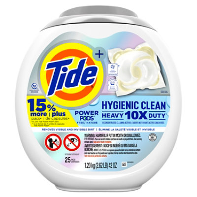 Tide Mega Pod Scent Free - 25 CT