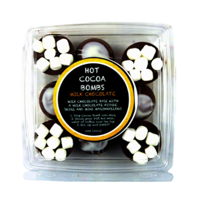 Total Cluster Fudge Milk Chocolate Hot Cocoa Bomb - 14 Oz - Image 1