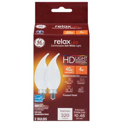 Ge 40w Led Relax Frosted - 2 CT - Image 3