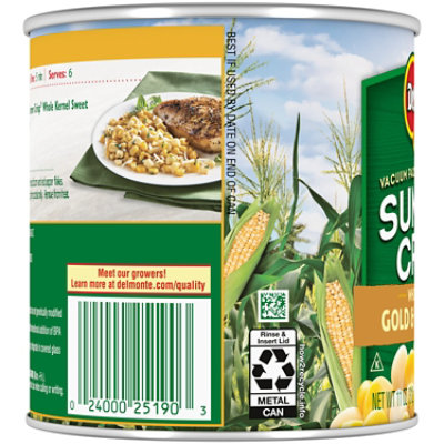 Del Monte Summer Crisp Whole Kernel Gold And White Corn - 11 OZ - Image 2