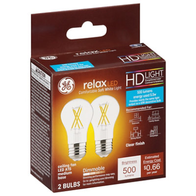 Ge 60w Led Relax Clear - 2 CT - Image 2